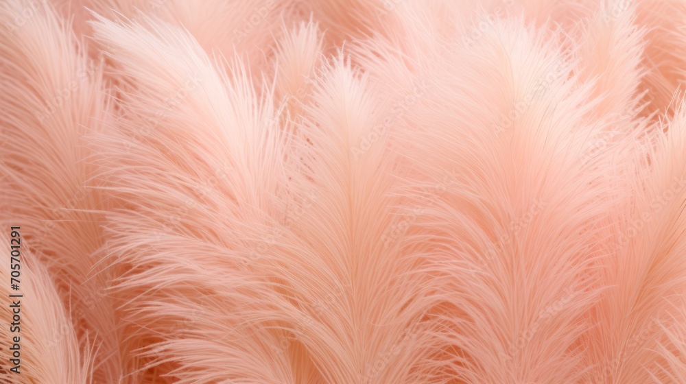 Peach fuzz dreams: a lush backdrop of growing pampas grass, 2024's color of the year, for serene nature vibes Peach fuzz dreams: a lush backdrop of growing pampas grass, 2024's color of the year, for serene nature vibes
