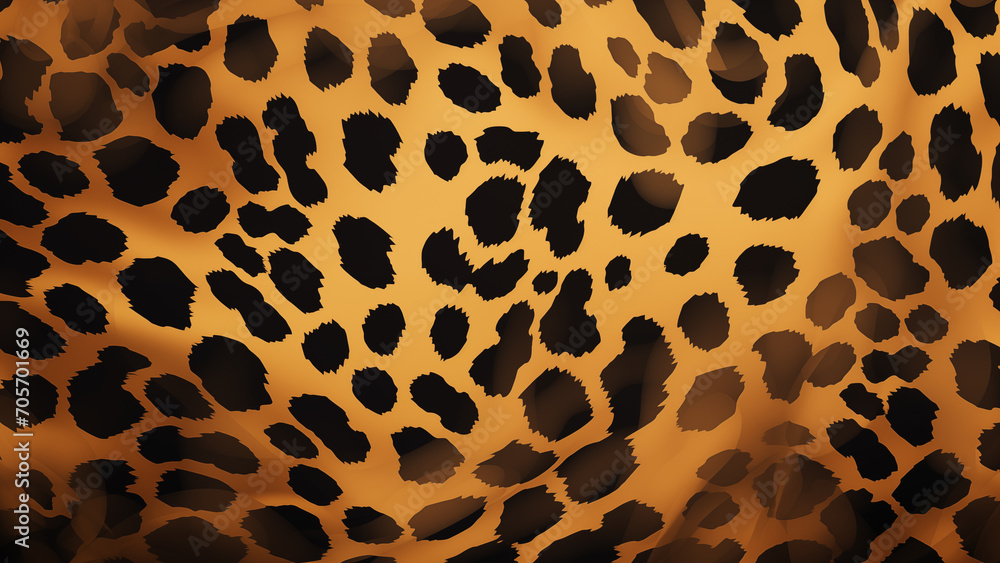 The Leopard’s Canvas: A Cartoon Texture The Leopard’s Canvas: A Cartoon Texture