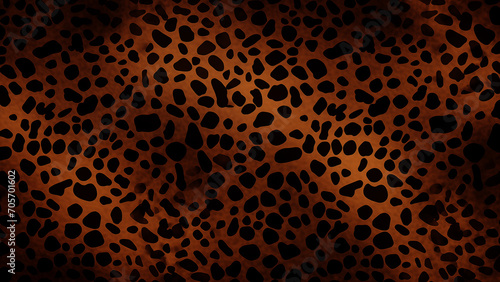 The Leopard’s Canvas: A Cartoon Texture