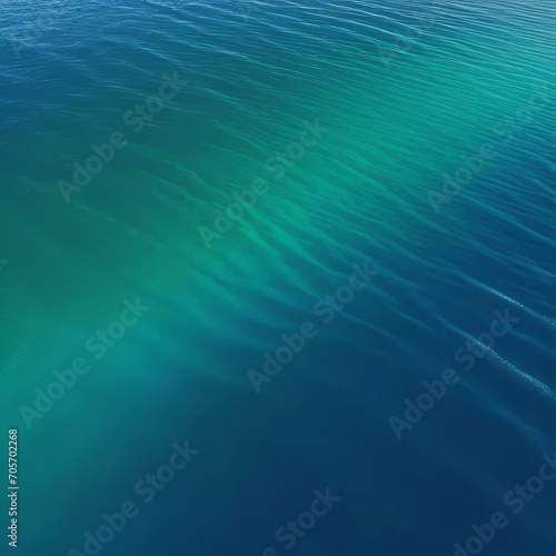 Ocean surface on an island in California with gentle ripples on the surface and refraction of light, clear water, stones at the bottom of the sea, clean environment concept,