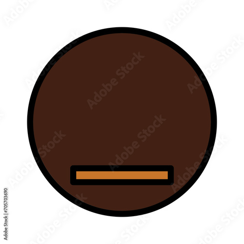 Action Sign Sleep Filled Outline Icon