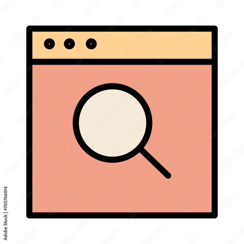 Web Development Design Filled Outline Icon Web Development Design Filled Outline Icon