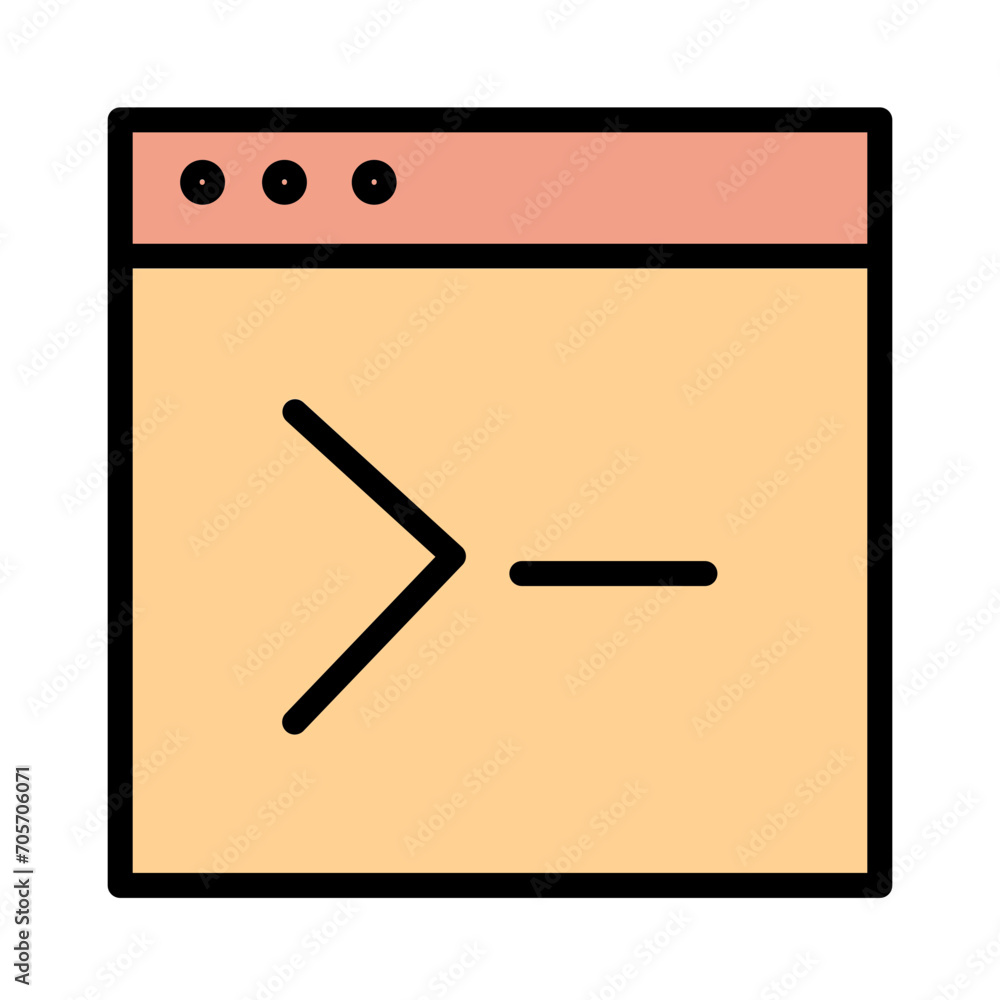 Web Page Code Filled Outline Icon Web Page Code Filled Outline Icon