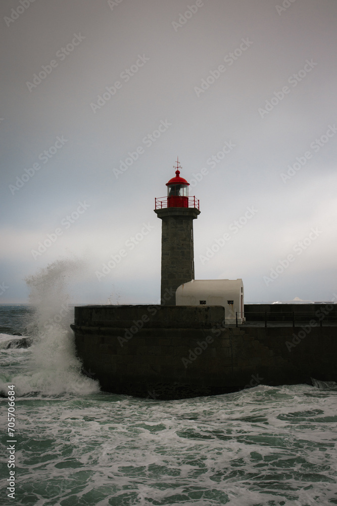 lighthouse on the coast