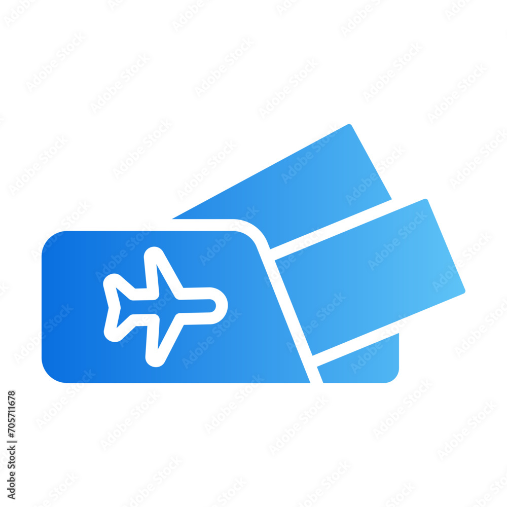 tickets gradient icon tickets gradient icon