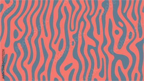 Vector texture with bright waves, vertical curved stripes. Geometric waves texture. Abstract cover. Seamless.