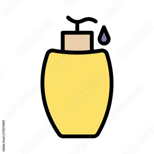 Care Oil Toner Filled Outline Icon