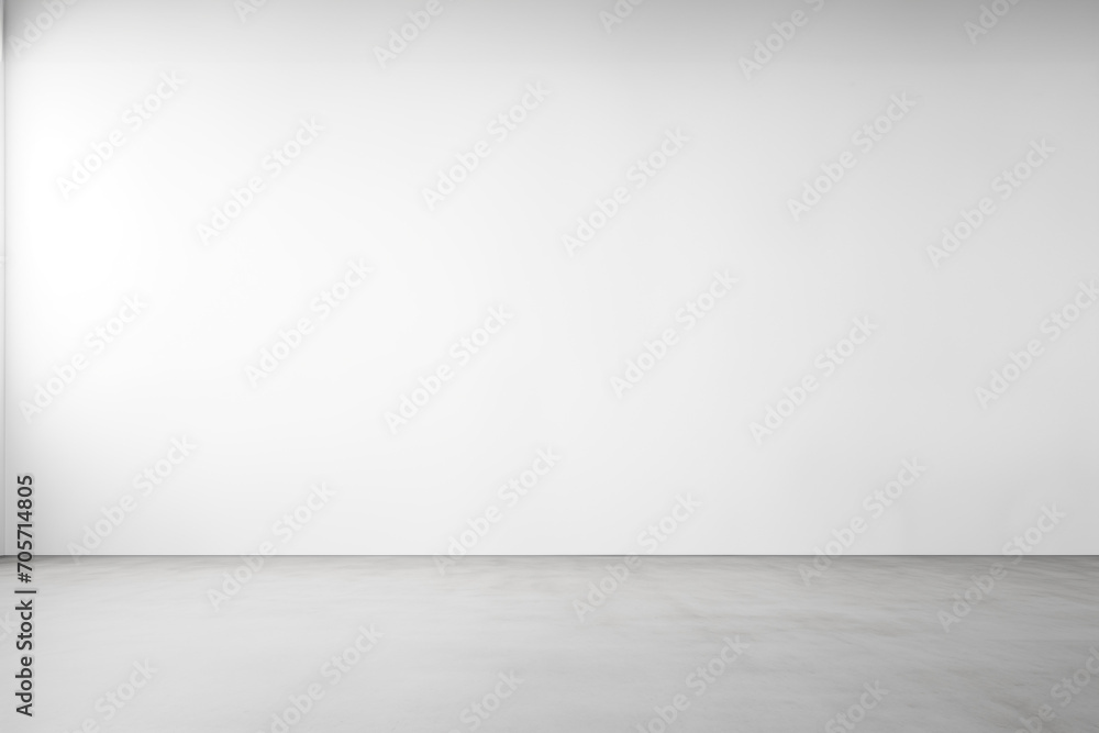 White walls and an empty, modern apartment with a minimalist design. White walls and an empty, modern apartment with a minimalist design.