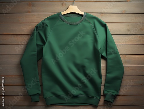 Cozy Sweatshirt Mockup for Casual and Sportswear - AI Generated © VisualMarketplace