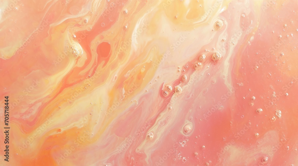 Abstract background in peach, yellow and pink colors with oil or acryllic smears texture Abstract background in peach, yellow and pink colors with oil or acryllic smears texture
