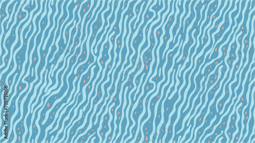 Abstract hipster lines background. Linear waves background. Seamless background. Raster element for card, web-design and decoration. Summer design.