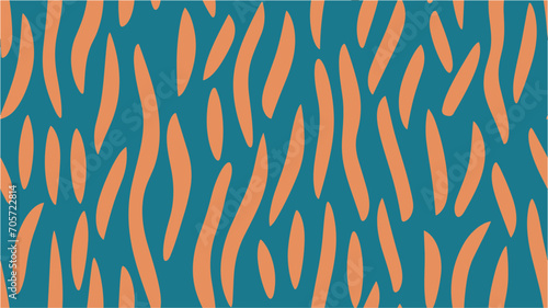 Scandinavian doodle style. Seamless zebra pattern, camouflage print. Abstract hand drawn psychedelic groovy background.