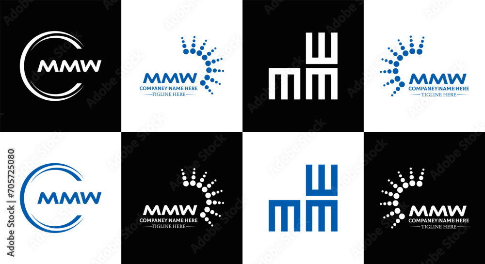 MMW logo. M M W design. White MMW letter. MMW, M M W letter logo design. Initial letter MMW letter logo set, linked circle uppercase monogram logo. M M W letter logo vector design.
MMW logo. M M W design. White MMW letter. MMW, M M W letter logo design. Initial letter MMW letter logo set, linked circle uppercase monogram logo. M M W letter logo vector design.