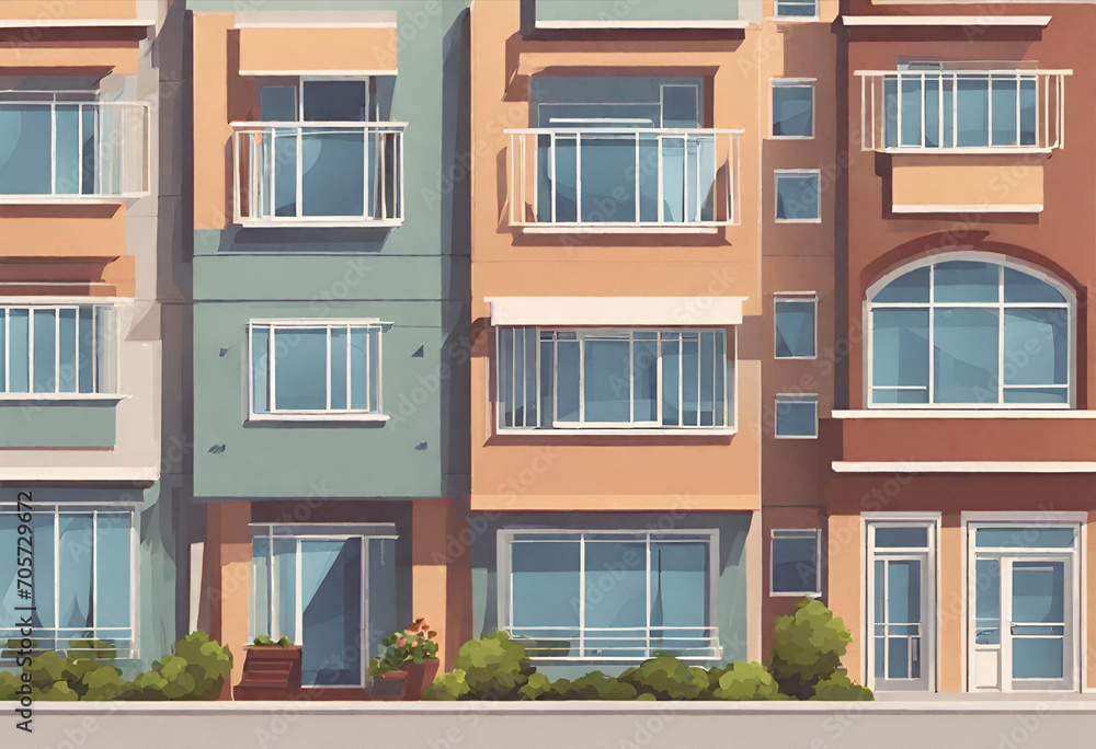 collection of houses, large and small and modern collection of houses, large and small and modern