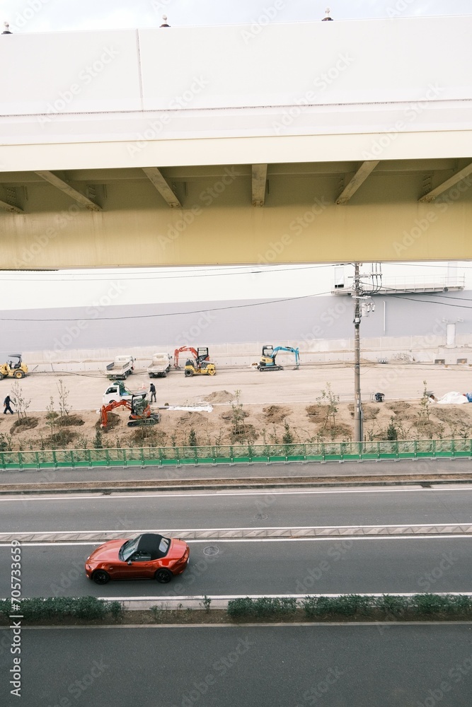 Obraz premium site in construction