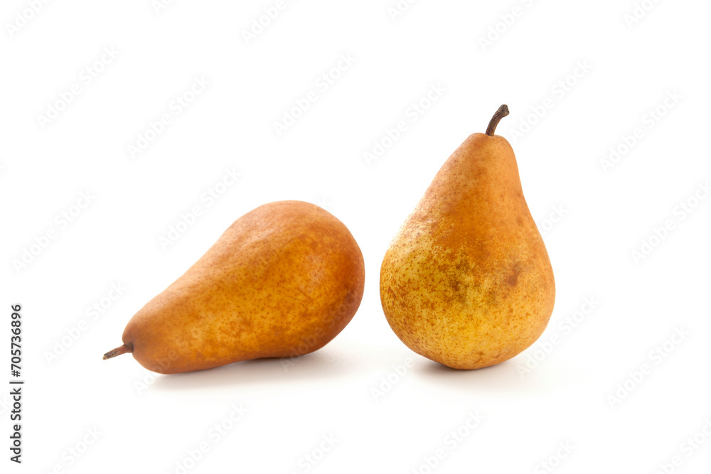 Pears isolated on white background with clipping path.. Pears isolated on white background with clipping path..