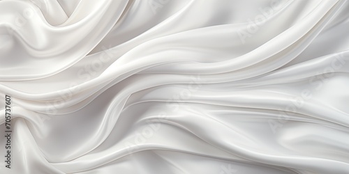 White silk fabric texture luxurious background