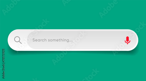 Search Bar with suggestions for UI UX design and web site. Search Address and navigation bar icon. Collection of search form templates for websites. Search engine web browser window template.