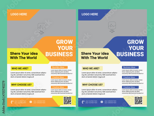 business social medial flyer design and real estate poster
design