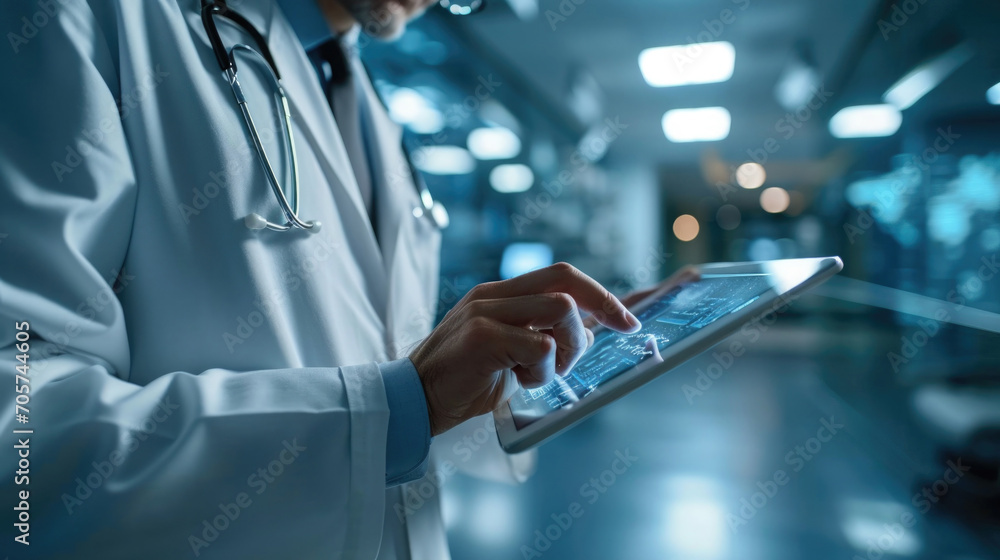 doctor with tablet computer doctor with tablet computer
