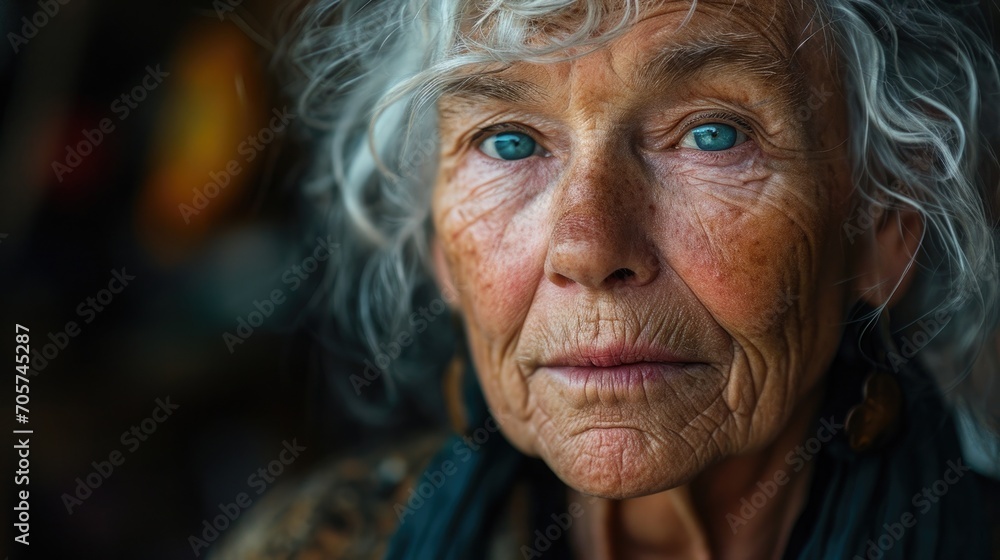 portrait of a senior woman portrait of a senior woman