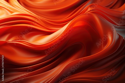  a close up of a red cloth with a wavy pattern on the bottom of the image and the bottom of the image in the bottom right corner of the image.