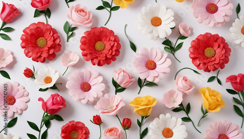 Stunning 3D Floral Wallpaper