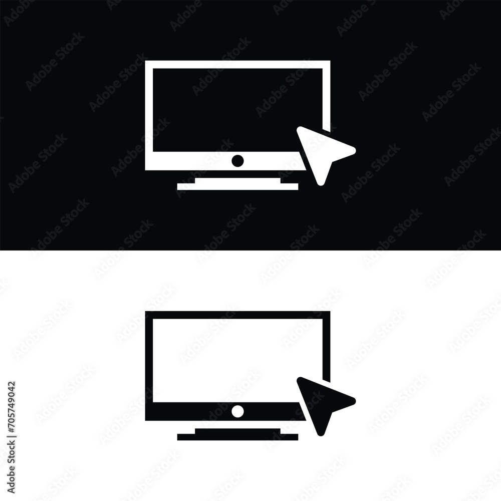 Pointer Icon Vector Simple Design