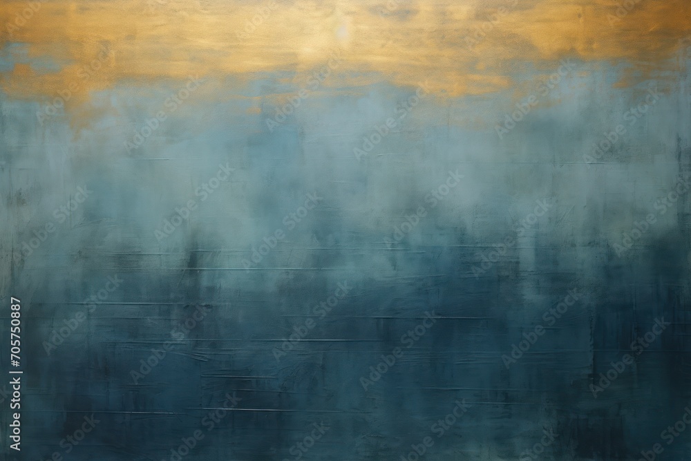 a painting of a blue and yellow sky with a white cloud in the middle of the sky and a yellow cloud in the middle of the sky in the middle of the sky. a painting of a blue and yellow sky with a white cloud in the middle of the sky and a yellow cloud in the middle of the sky in the middle of the sky.