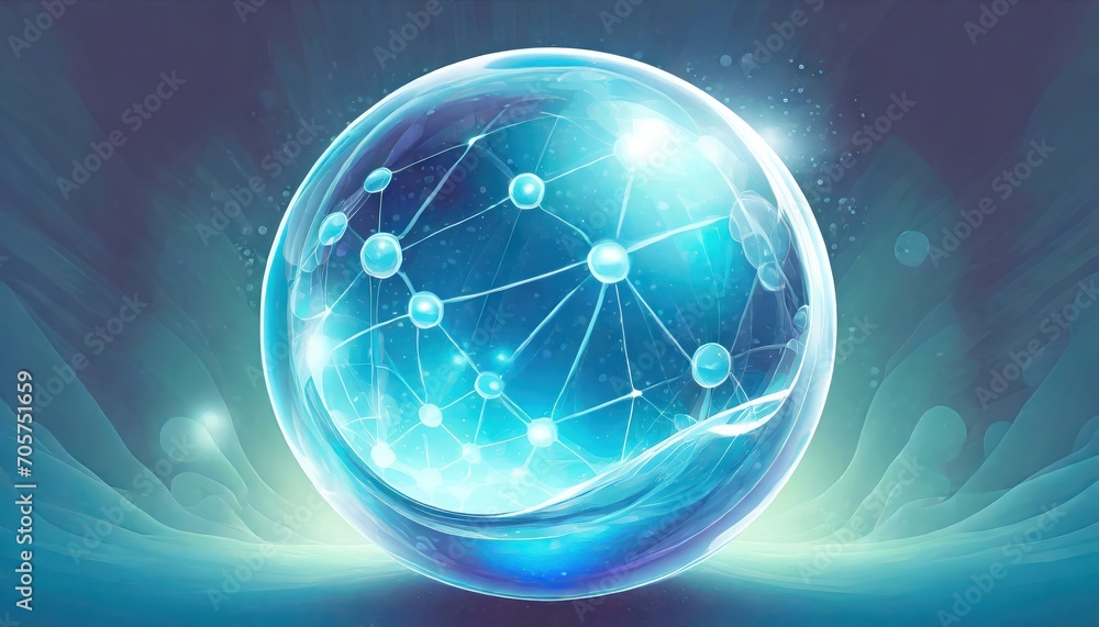 Obraz premium Science globe