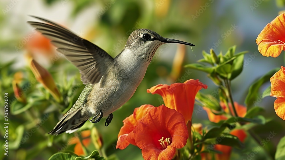 Fototapeta premium hummingbird in flight