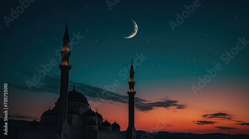 Moonlight Ramadan Night