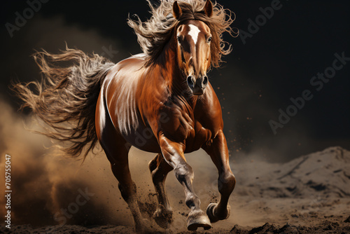 horse running