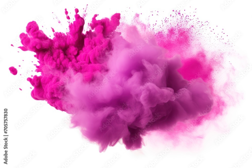  a pink and purple cloud of smoke on a white background with a white back ground and a white back ground with a white back ground and a white back ground.