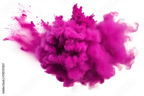  a pink cloud of ink is in the air on a white background with a white back ground and a white back ground with a white back ground and a white back ground with a.