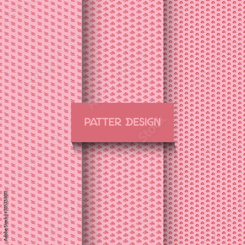 Textile abstract seamless pattern