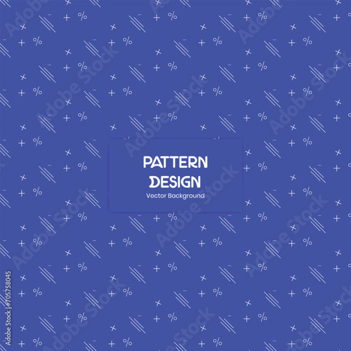 Math geometric Symbol Seamless Pattern Vector Illustration Background 