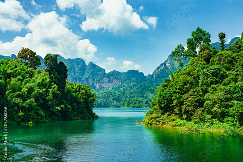Cheow Lan Lake Khao Sok National Park Thailand