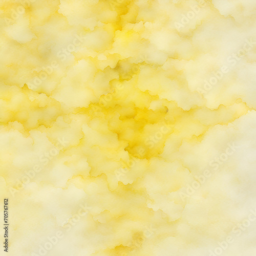 Abstract watercolor paint background by gradient deep yellow color with liquid texture for background © Elen