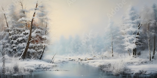 idyllische winterlandschaft © Ziyan Yang