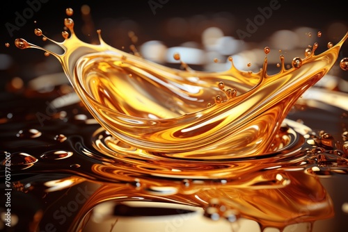  a yellow liquid splashing on top of a black and white background with a black background and a yellow liquid splashing on top of a black and white background.