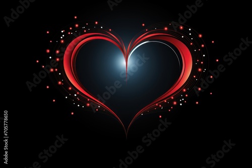 a red heart on a black background with sparkles in the shape of a heart on a black background with sparkles in the shape of a red heart on a black background.