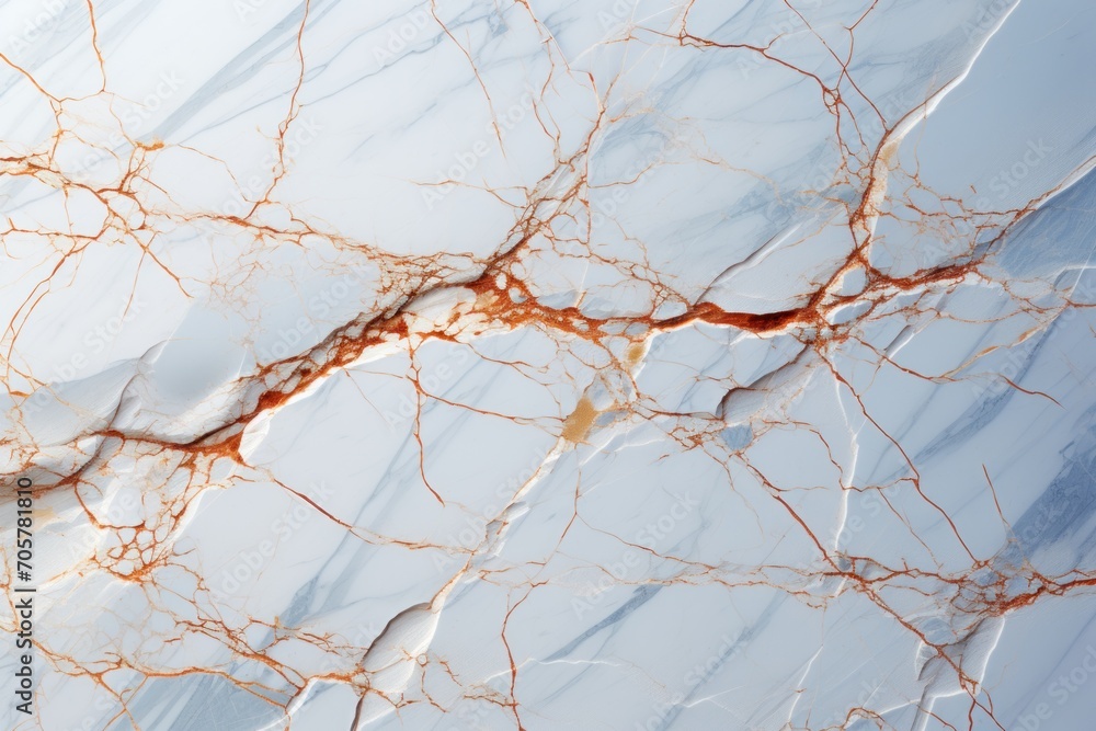 a close up of a marble surface that looks like it has a crack in the middle of it and is white with brown streaks on the top of the surface. a close up of a marble surface that looks like it has a crack in the middle of it and is white with brown streaks on the top of the surface.