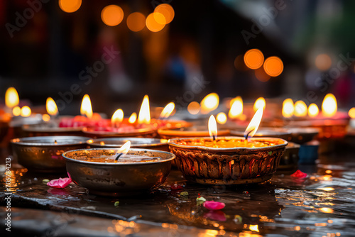 Celebrate Diwali with joy lights illuminating the victory of good