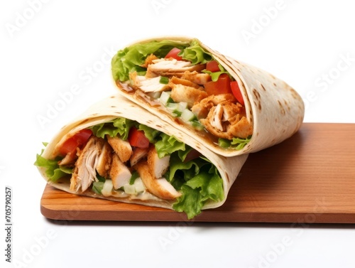 mexican chicken wrap
