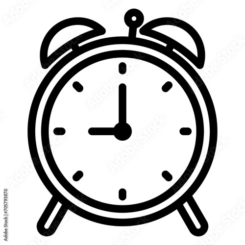 Clock Outline Icon