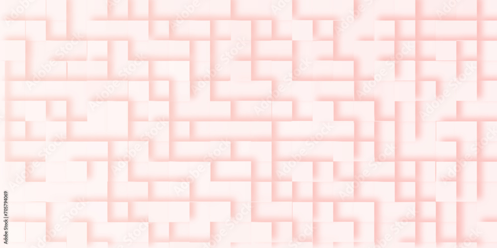 abstract pink background with squares and geometric pattern, Random shifted pink cube 3d square boxes block with pattern, pink light geometric abstract background for presentation and cover. abstract pink background with squares and geometric pattern, Random shifted pink cube 3d square boxes block with pattern, pink light geometric abstract background for presentation and cover.