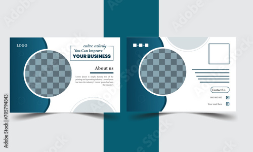 Explore our stunning and contemporary postcard design template collection