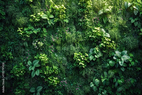 Green background of fresh greens olives apples