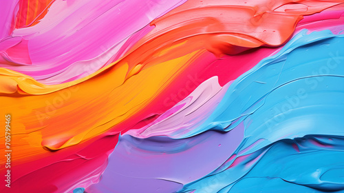 Abstract background with colorful oil paint  colorful modern art concept artistic wallpaper.